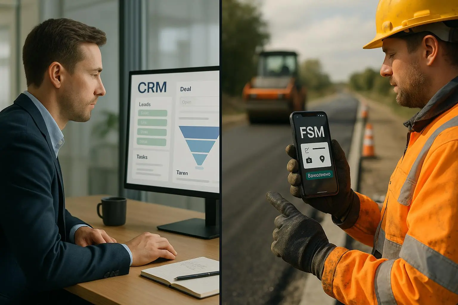 Преимущества FSM перед CRM