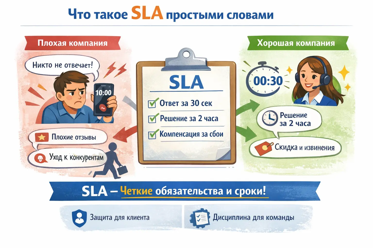 Что такое SLA простыми словами
